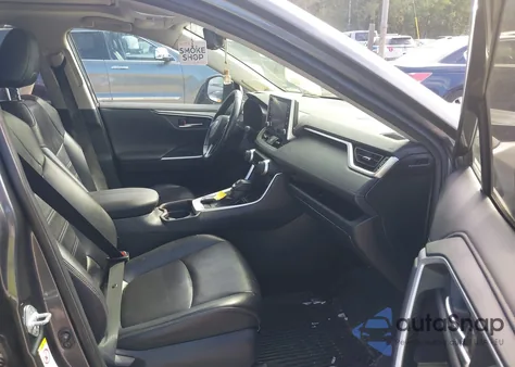 2019 Toyota Rav4 Limited из США, поврежденный, VIN JTMN1RFV2KD008221